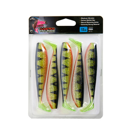 Fox Rage Zander Pro Shad Ultra UV Packs Perch 7,5cm (5stuks)