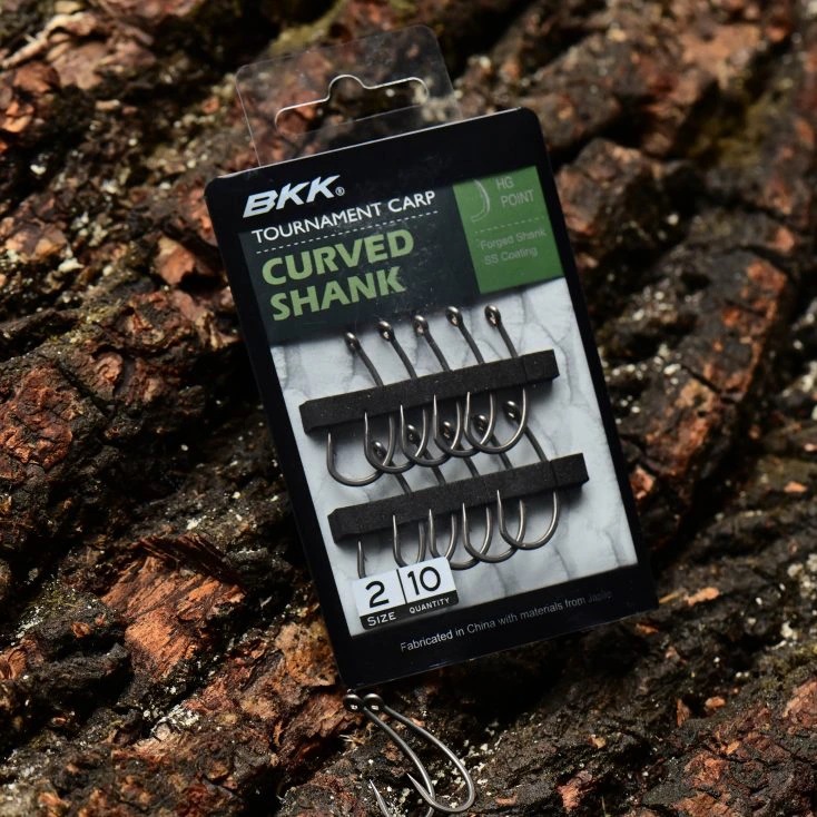 BKK Curved Shank Karperhaak (10pcs)