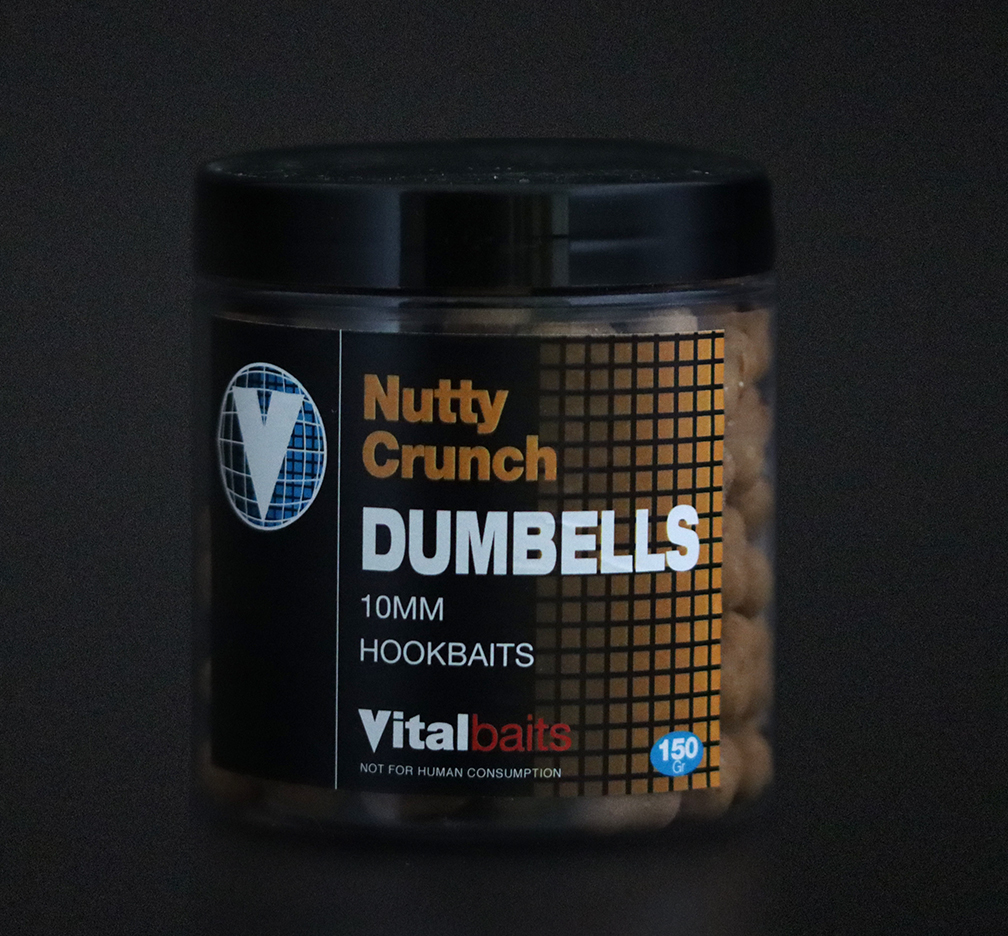Vital Baits Dumbells Nutty Crunch 10mm