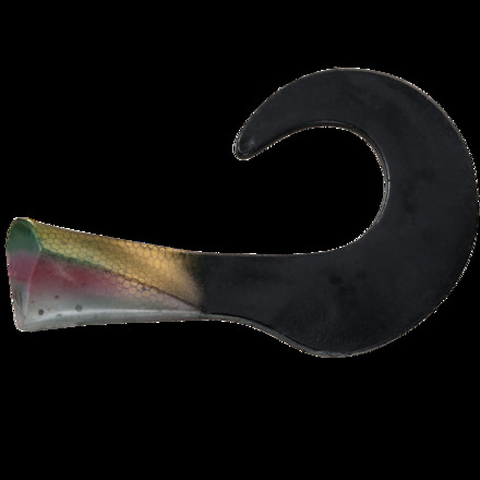 Headbanger ColossusCurly Replacement Tails 'Rainbow Trout' (2 stuks)