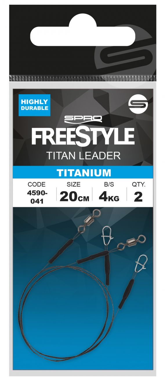 Spro Freestyle Titan Titanium Leader 0,24mm/4kg