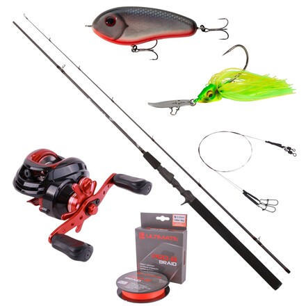 Ultimate Pike Caster Baitcaster Set