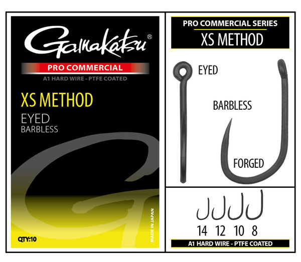 Gamakatsu Pro-C XS Method A1 PTFE BL Witvis Haak (10 stuks)