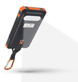 Xtorm Solar Charger Black/Orange - Xtorm Solar Charger 5000 MAh Black/Orange