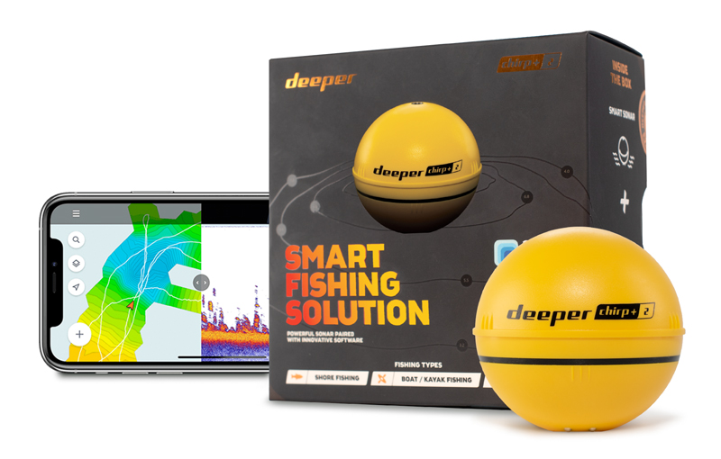 Deeper Chirp+2 Yellow Fishfinder (limited edition)