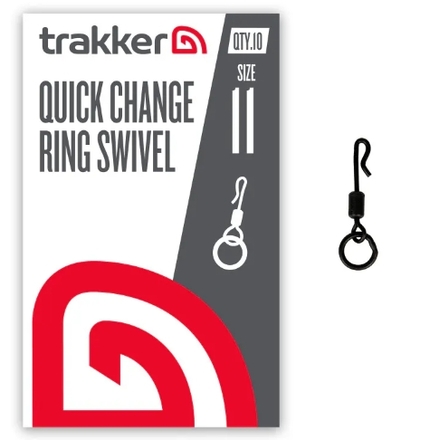 Trakker QC Ring Swivel Maat 11 (10 Stuks)