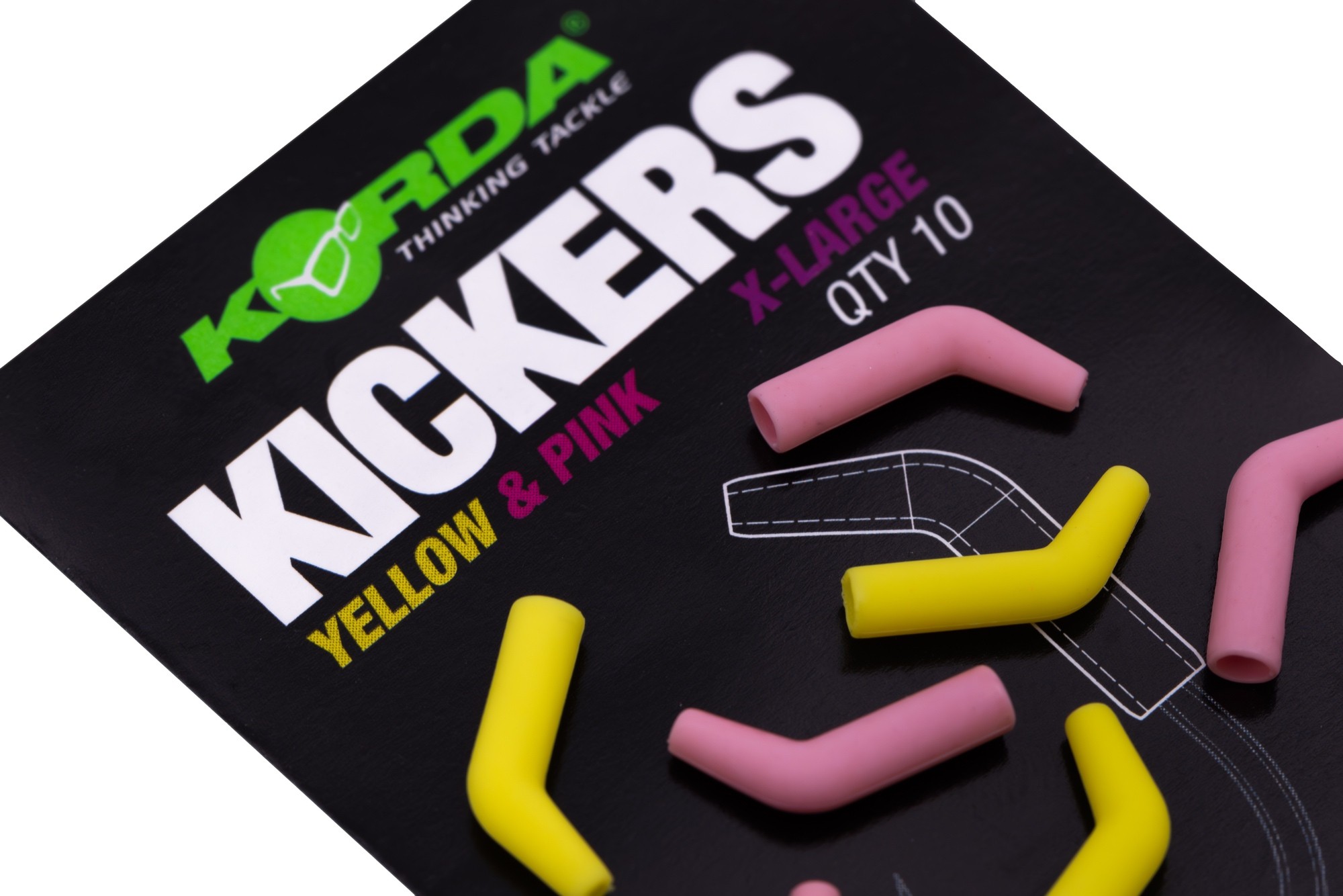 Korda Kickers Yellow/Pink X-Large