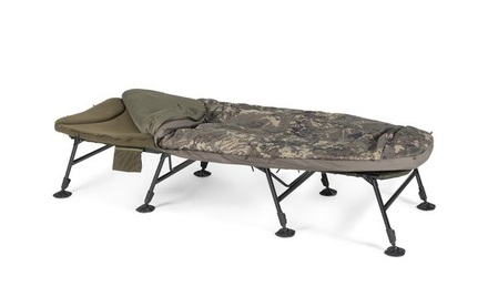 Nash Indulgence HD40 Sleep System 8 Legs Camo Stretcher (Incl. Dekbed)