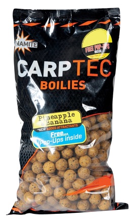 Dynamite Baits Carptec Pineapple & Banana Boilies 15mm (1.8kg)