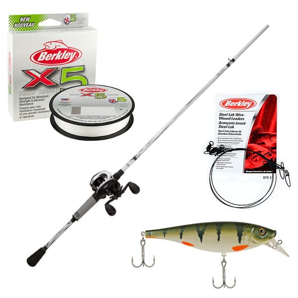 Abu Garcia Revo X Combo Set Silver