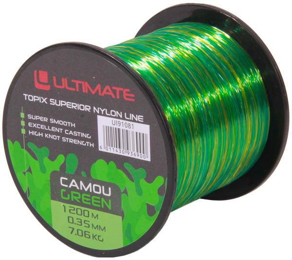 Shakespeare Cypry Tele Carp Set 3,60m (3,0lb) - Ultimate Topix Nylon, Camo