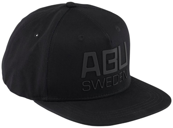 Abu Garcia ABU 100 Years Flat Bill Snapback Hat Blackout