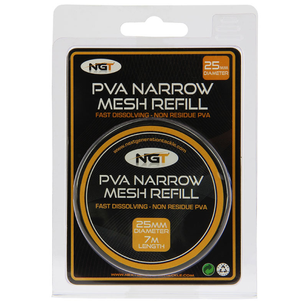NGT Wide Refill - 7m x 35mm PVA Mesh