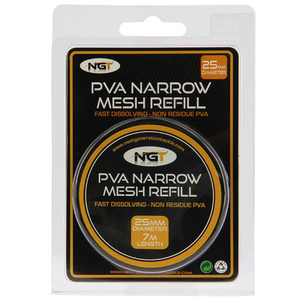 NGT Narrow Refill - 7m x 25mm PVA Mesh