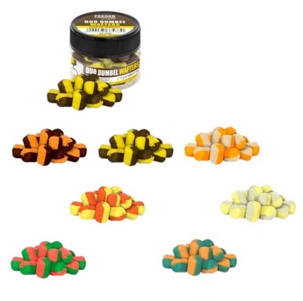 Carp Zoom FC Duo Dumbel Wafters Ø10x14mm 15g Lemon-Biscuit