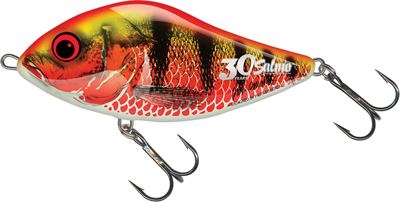 Salmo Slider Limited Edition 'Holo Red Perch' 12cm (70g)