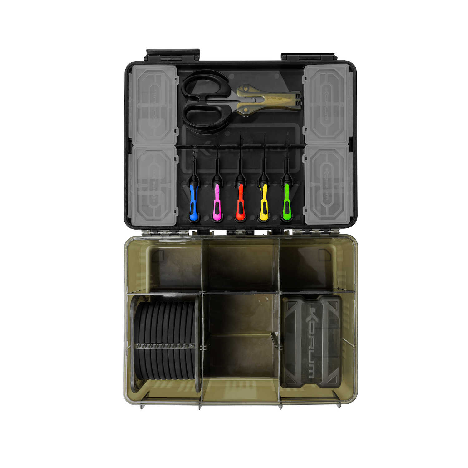 Korum Tackle Blox Fully Loaded Tacklebox (Inclusief 8 Items!)