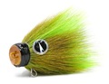 VMC Baby Mustache Shallow X1 Jighead Loodvrij 14g - Chartreuse