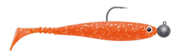 Jackson Zanderbait Rigged Orange Glitter 10cm (10g) (2 stuks)