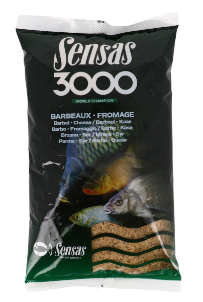 Sensas 3000 Lokvoer Barbeaux Fromage (1kg)