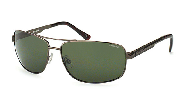Polaroid P4314 Sunglasses Gunsmoke Frame/Green Glasses