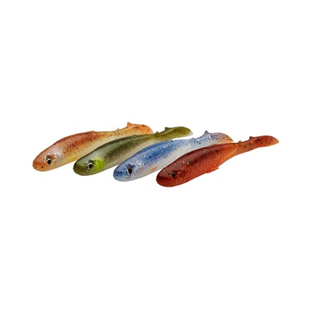 Savage Gear Slender Scoop Shad Clear Water Mix (4 stuks)