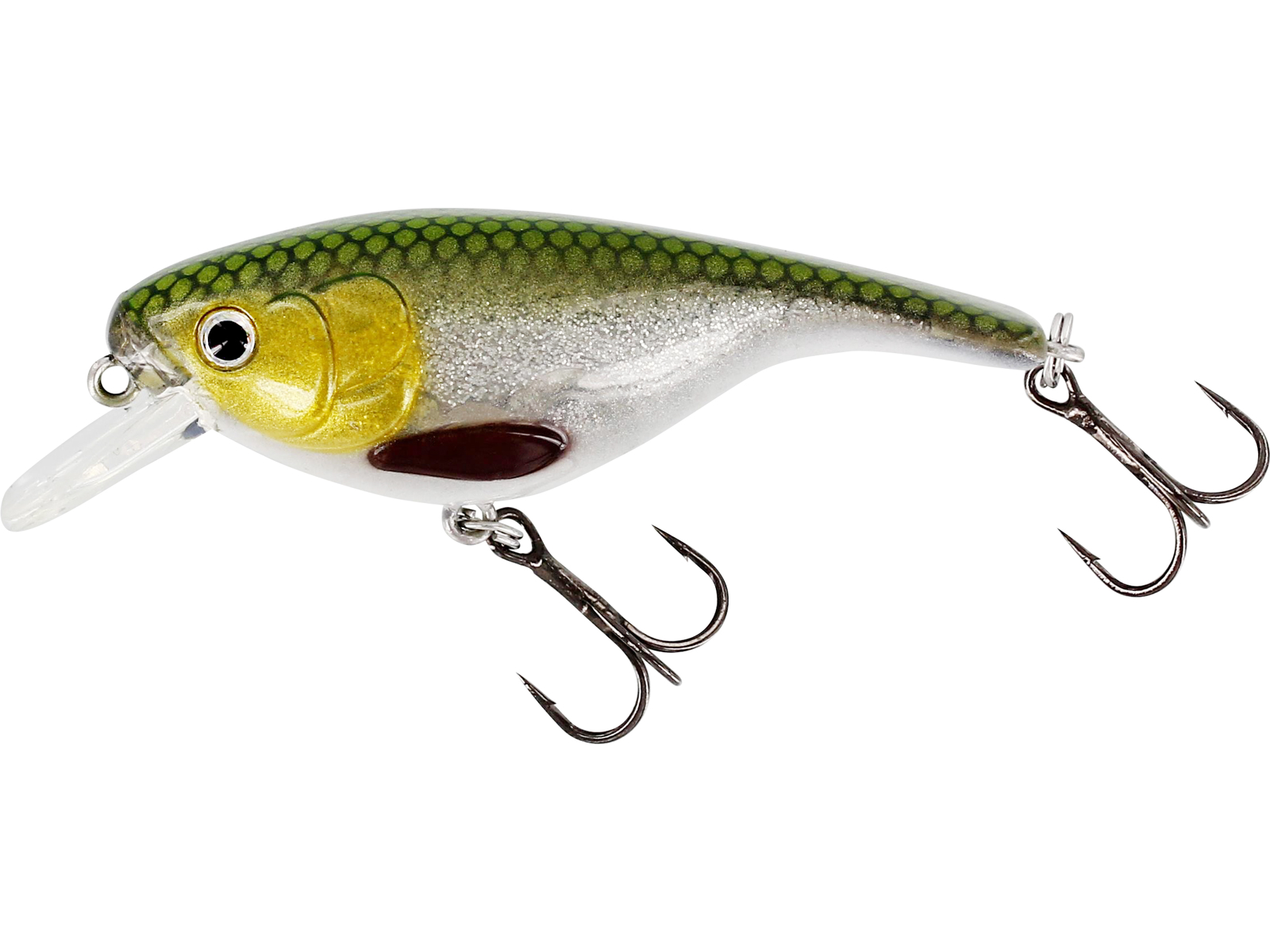 Westin BabyBite SR Crankbait 6,5cm - 3D Green Headlight