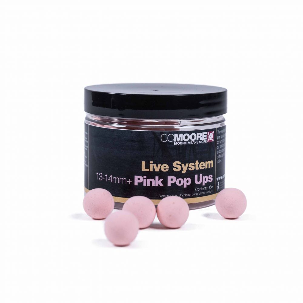 CC Moore Live System Pop Ups Pink 13-14mm (45 stuks)