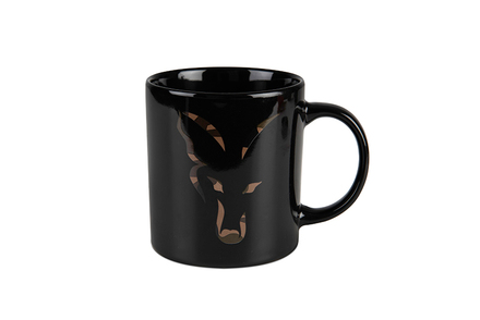 Fox Black Camo Head Ceramic Mug