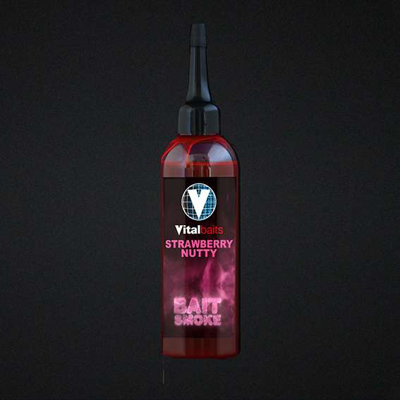 Vital Baits Bait Smoke Liquid Strawberry Nutty (100ml)