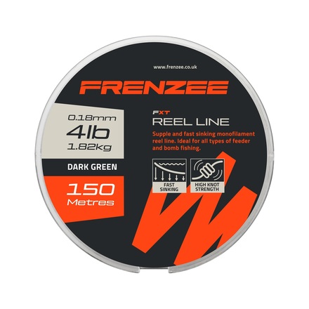 Frenzee FXT Reel Line Nylon Witvislijn (150m)