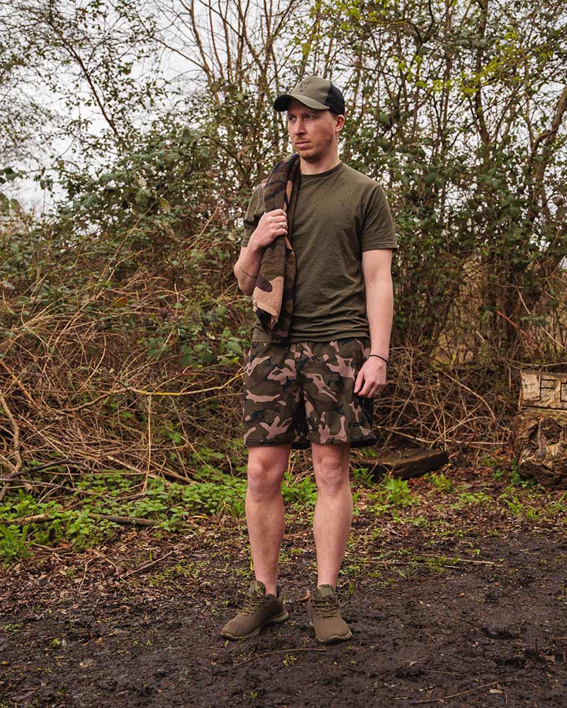 Fox Black/Camo LW Swim Shorts Zwembroek