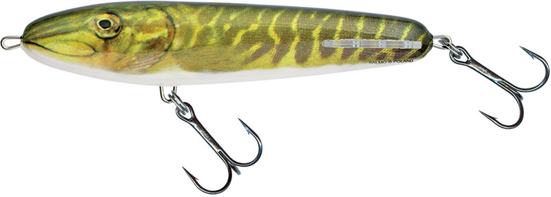 Salmo Sweeper 17cm 97gr Sinking 1m Real Pike