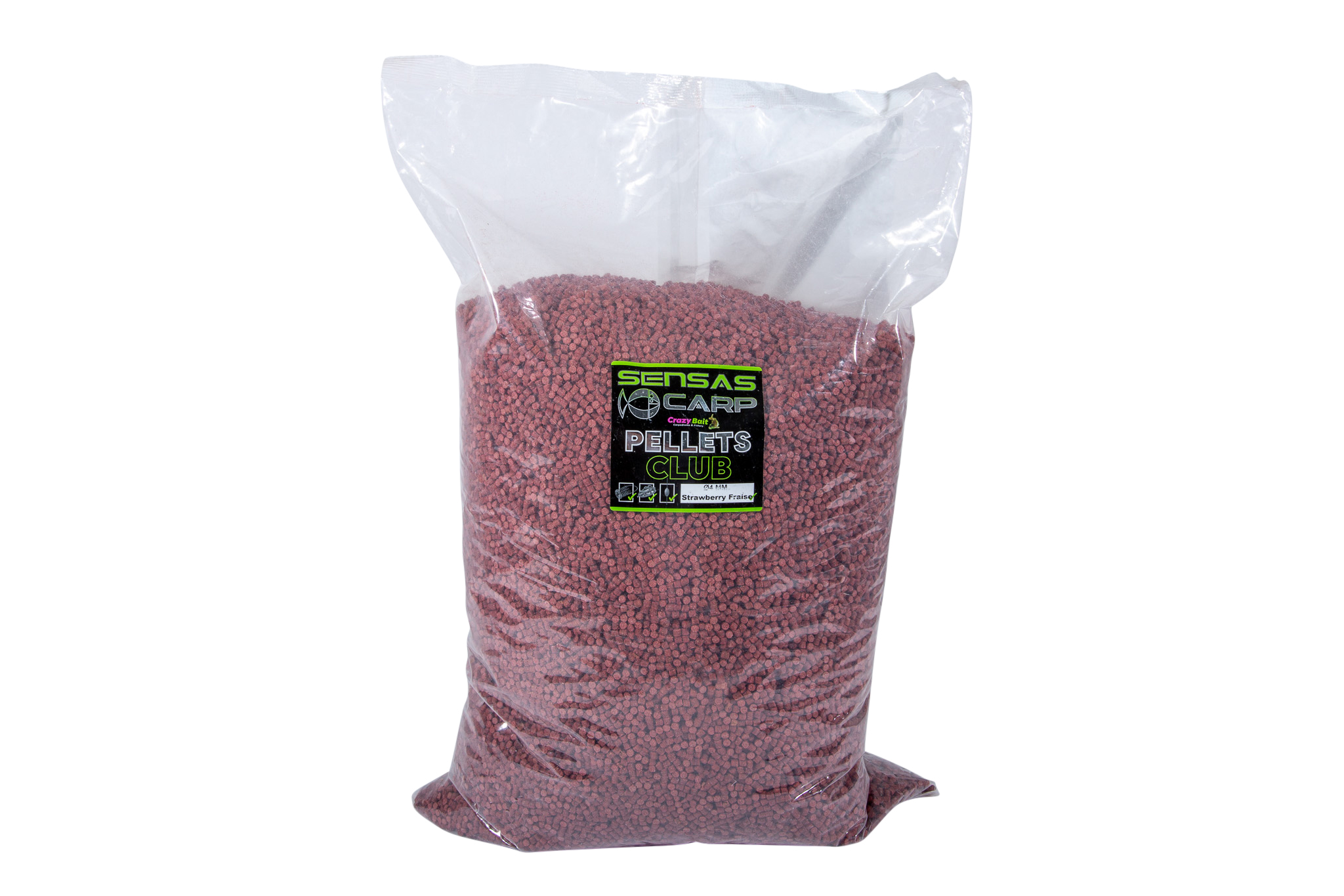 Sensas Pellets Club Strawberry 4mm (10kg)