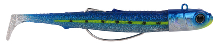 Spro Gutsbait Salt Zeevis Softbait Blue Minnow 8cm (7g)