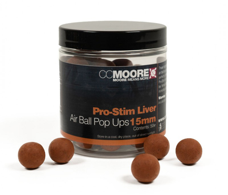 CC Moore Pro-Stim Liver Air Ball Pop-Ups 10mm (80 stuks)