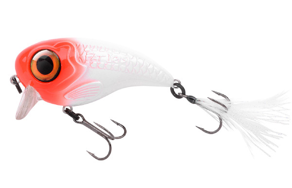 Spro Fat Iris 8cm 39g Slow Floating (0.5-0.8m) Red Head