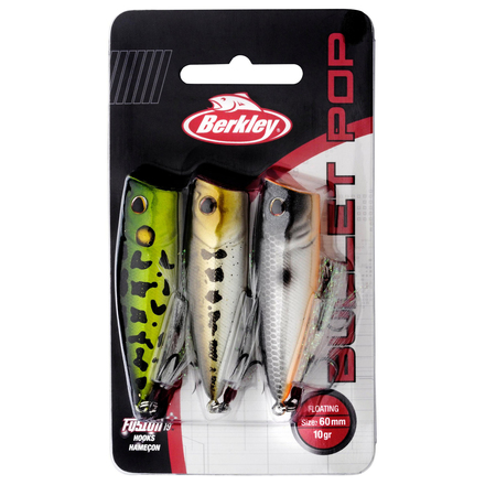 Berkley Bullet Pop 3 Pack 6cm (6gr)