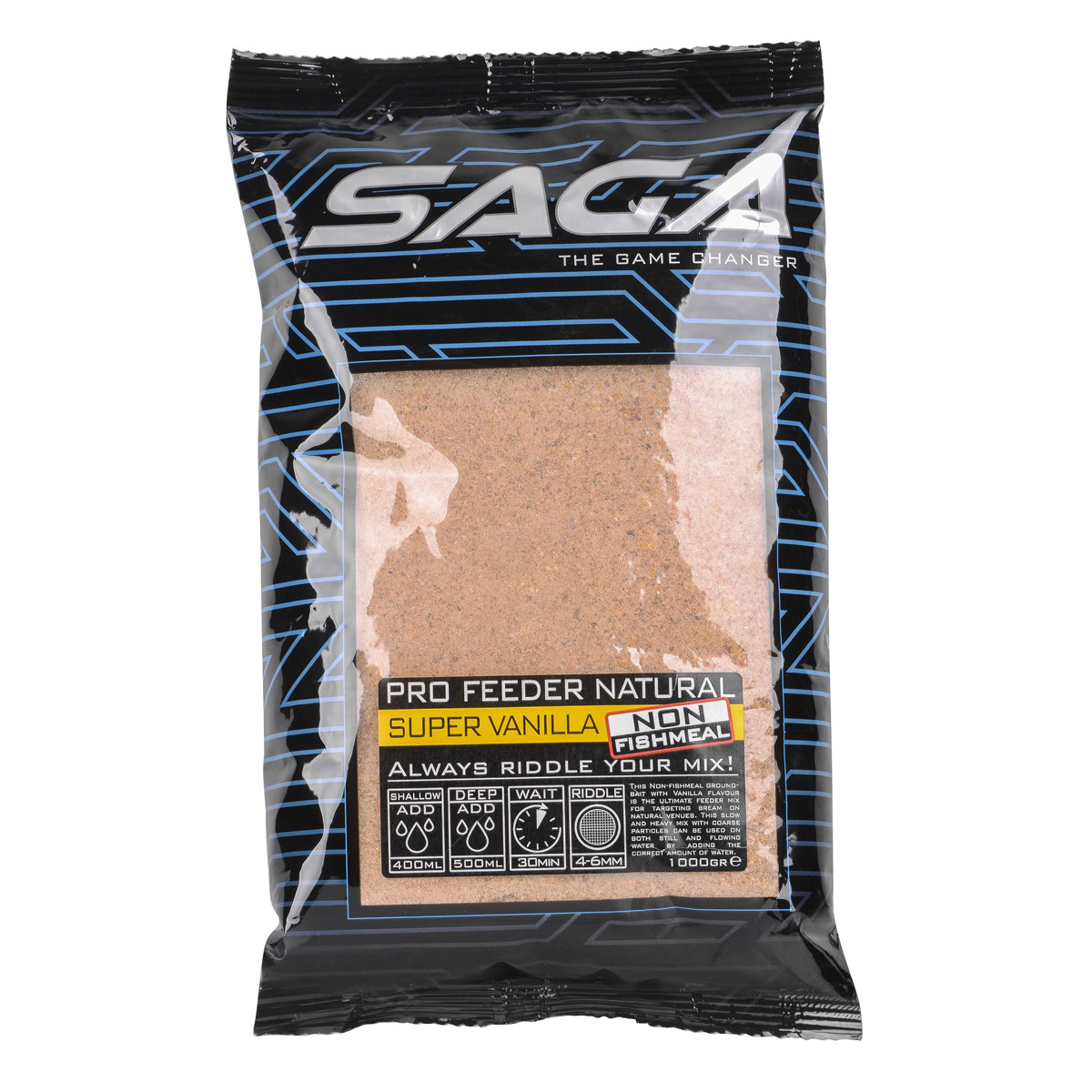 SAGA Pro Feeder Natural, Super Vanilla Lokvoer (1kg)