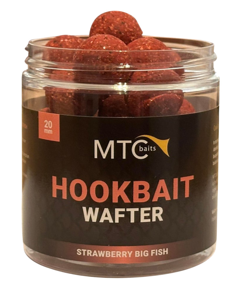 MTC Baits Strawberry Big Fish Hookbait Wafter 20mm