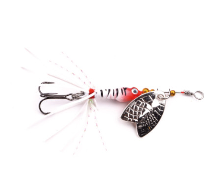 Spro Larva Mayfly Micro Spinner - Red Head