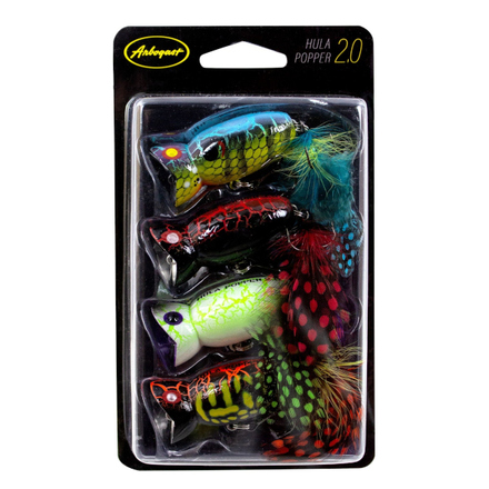 Arbogast Hula Popper 2.0 Set 5cm (10g) (4 stuks)