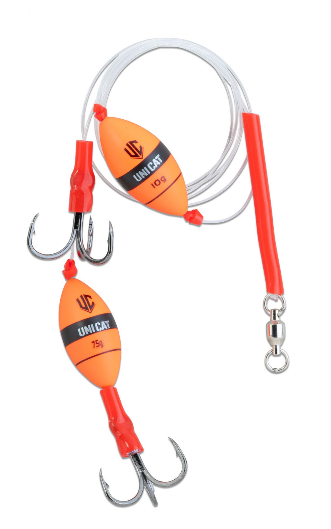 Uni Cat Smelly Bait GT-41 Meerval Rig 160cm (3/0) (48,4kg)