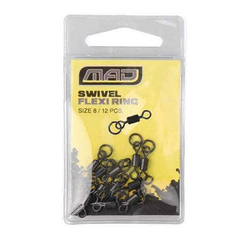 Ultimate Carp Tacklebox - Mad Flexi Ring Swivel