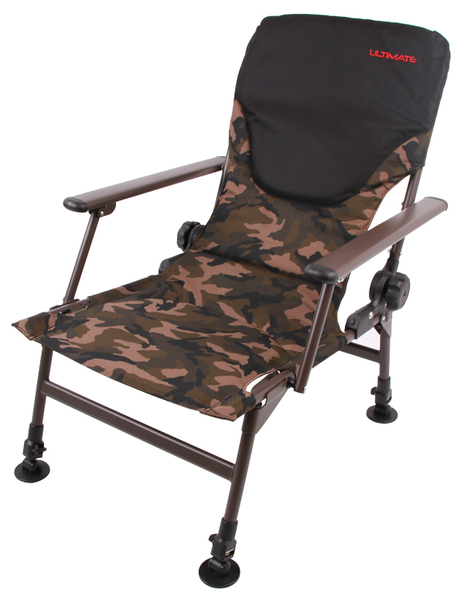 Ultimate Recliner Comfort Chair Camo Karperstoel