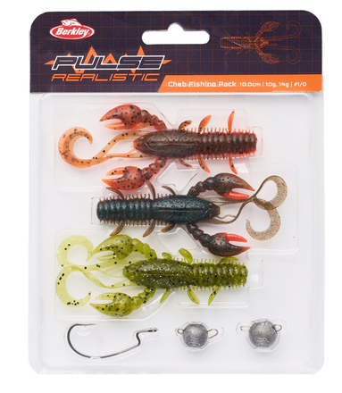 Berkley Cheb Fishing Loodvrij Softbait Pack 10/14g