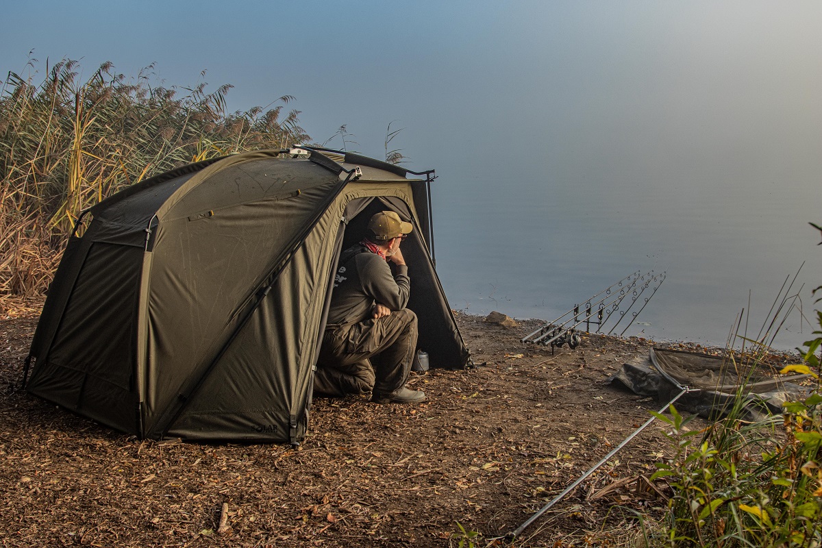 Solar SP Uni Spider Bivvy Bundle (Bivvy met Infil Panel & Zip In Groundsheet)