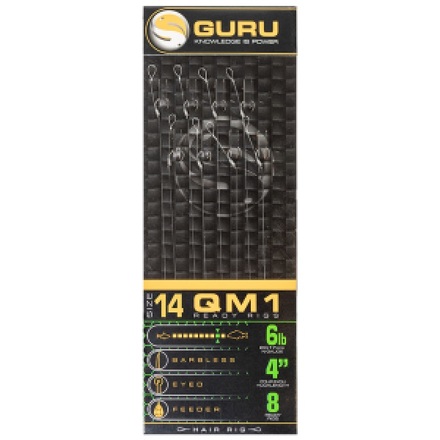Guru QM1 Standard Hair 4" (8 stuks)