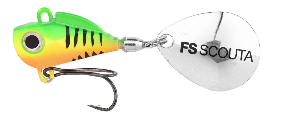 Spro Freestyle Scouta Jig Spinner Fire Tiger (6g)