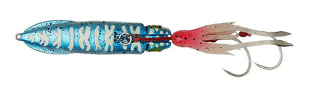 Savage Gear Swim Squid Inchiku Zeevis Kunstaas Blue Pink Glow 10.3cm (180g)